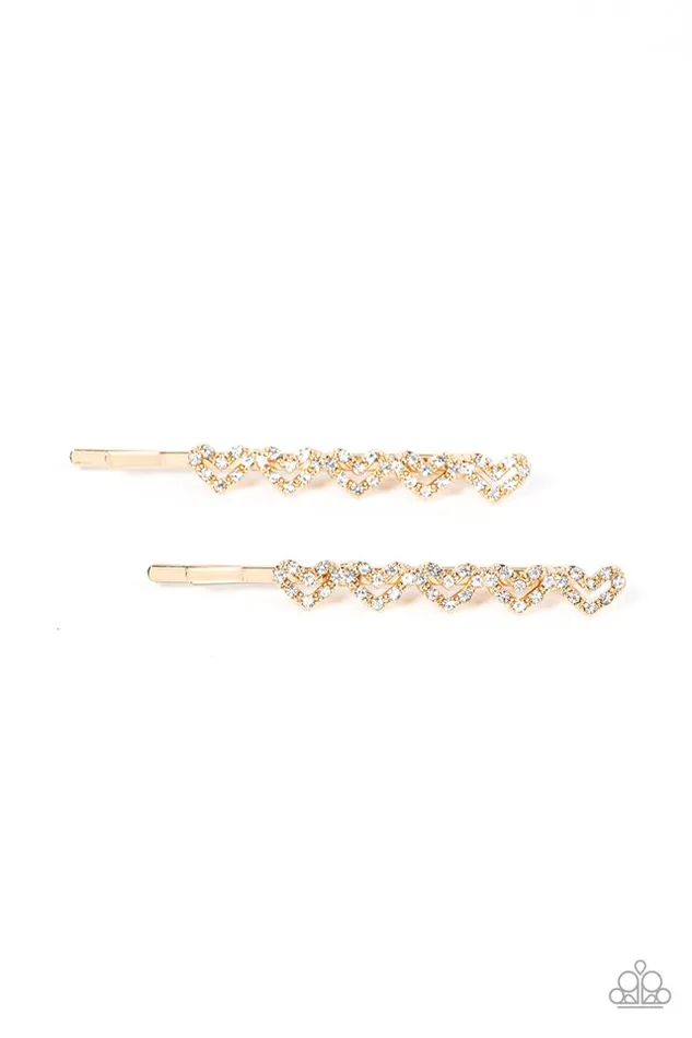 Necklaces Paparazzi Jewelry Paparazzi Hair Accessories Thinking of You Gold