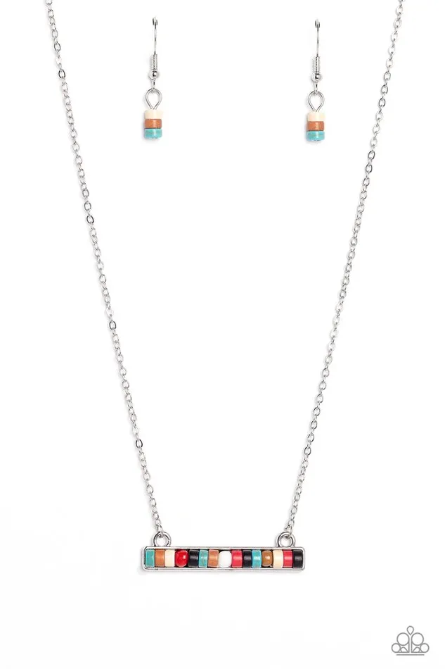 Necklaces Paparazzi Jewelry Paparazzi Necklace Barred Bohemian Multi Necklaces Paparazzi Jewelry Paparazzi Necklace Barred Bohemian Multi