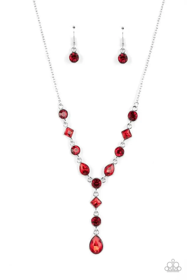 Necklaces Paparazzi Jewelry Paparazzi Necklace Forget the Crown Red Necklaces Paparazzi Jewelry Paparazzi Necklace Forget the Crown Red
