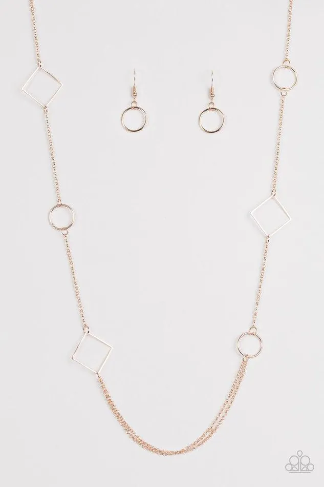 Necklaces Paparazzi Jewelry Paparazzi Necklace Full Frame Rose Gold