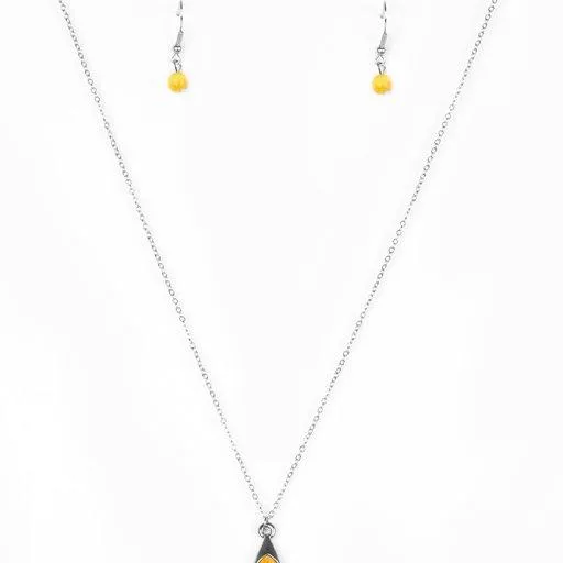 Necklaces Paparazzi Jewelry Paparazzi Necklace Just Drop It Yellow