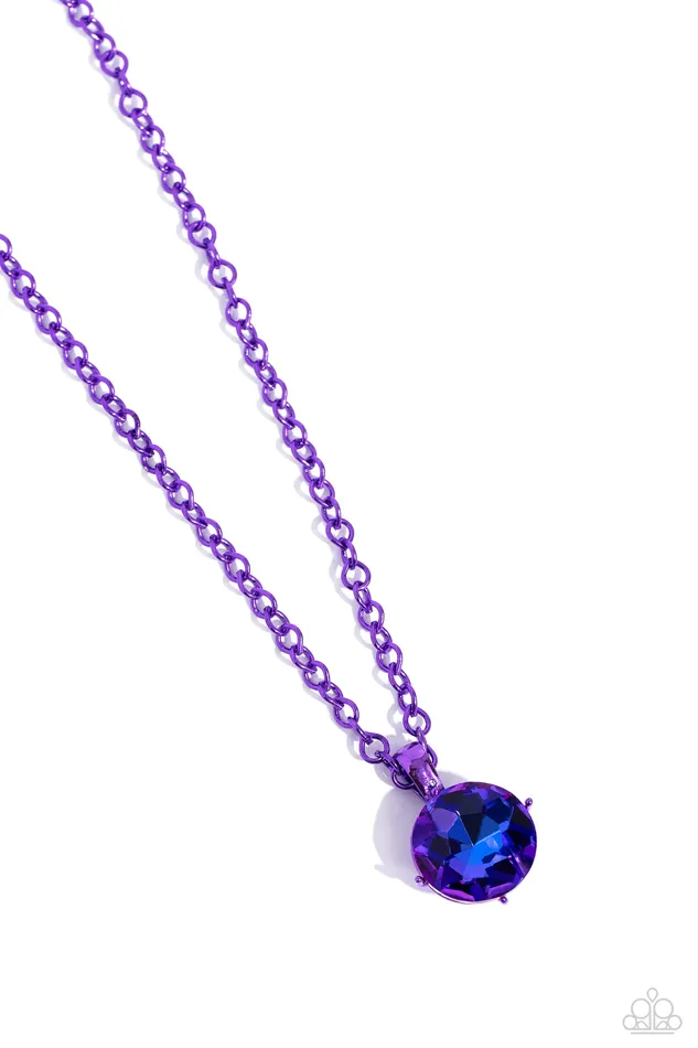 Necklaces Paparazzi Jewelry Paparazzi Necklace Las Vegas DIP Purple Necklaces Paparazzi Jewelry Paparazzi Necklace Las Vegas DIP Purple