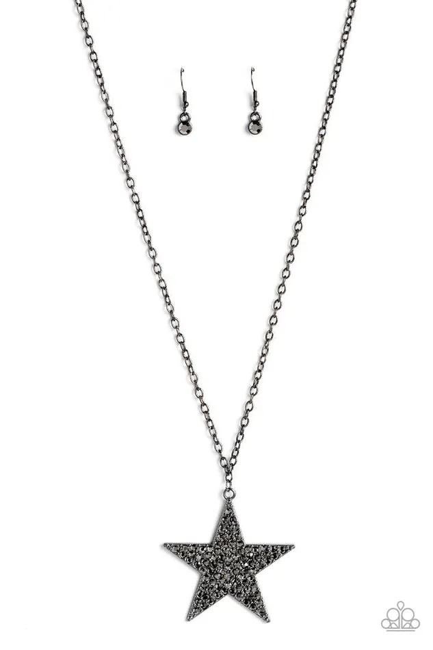 Necklaces Paparazzi Jewelry Paparazzi Necklace Rock Star Sparkle Black Necklaces Paparazzi Jewelry Paparazzi Necklace Rock Star Sparkle Black
