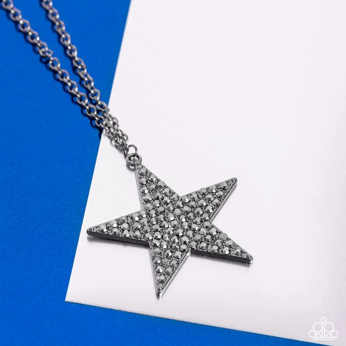 Necklaces Paparazzi Jewelry Paparazzi Necklace Rock Star Sparkle Black Necklaces Paparazzi Jewelry Paparazzi Necklace Rock Star Sparkle Black