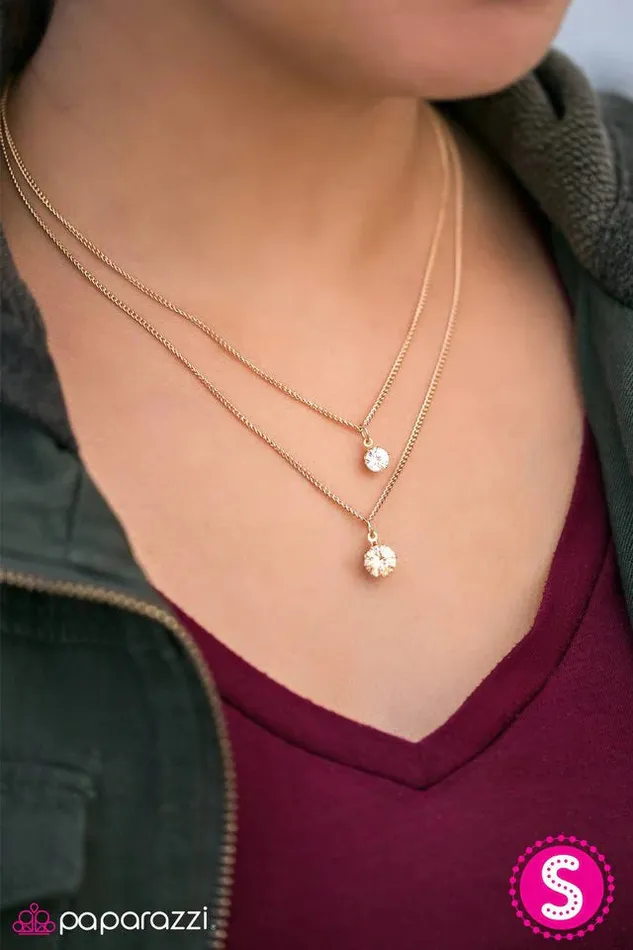 Necklaces Paparazzi Jewelry Paparazzi Necklace Shining Star Gold