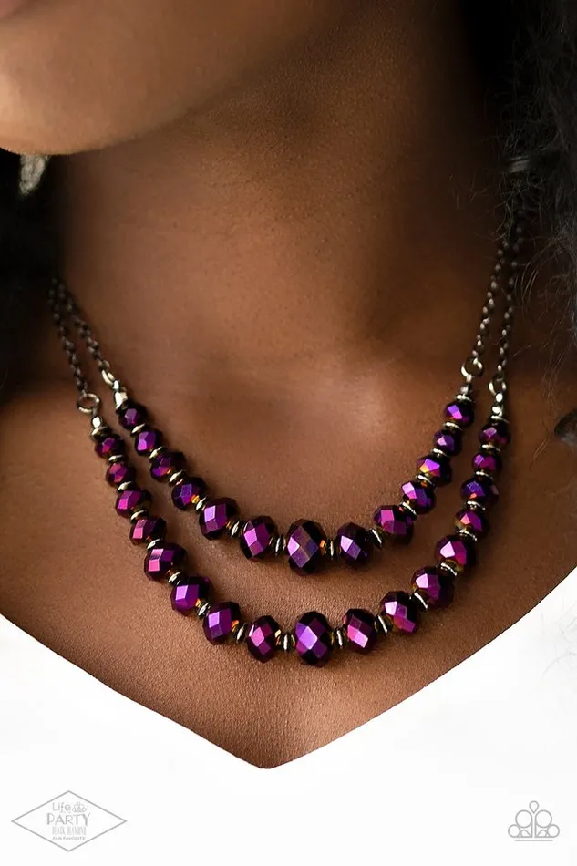 Necklaces Paparazzi Jewelry Paparazzi Necklace Strikingly Spellbinding Purple