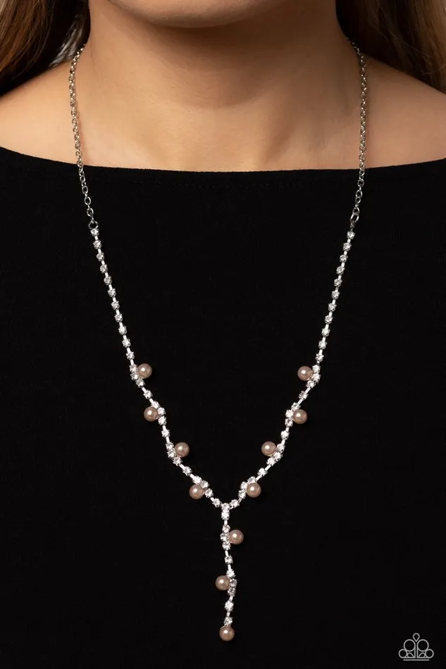 Necklaces Paparazzi Jewelry Paparazzi Necklace Upper Class Brown