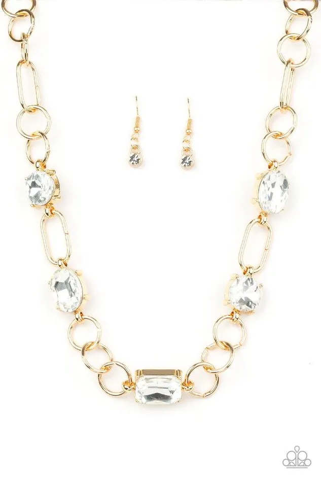 Necklaces Paparazzi Jewelry Paparazzi Necklace Urban District Gold
