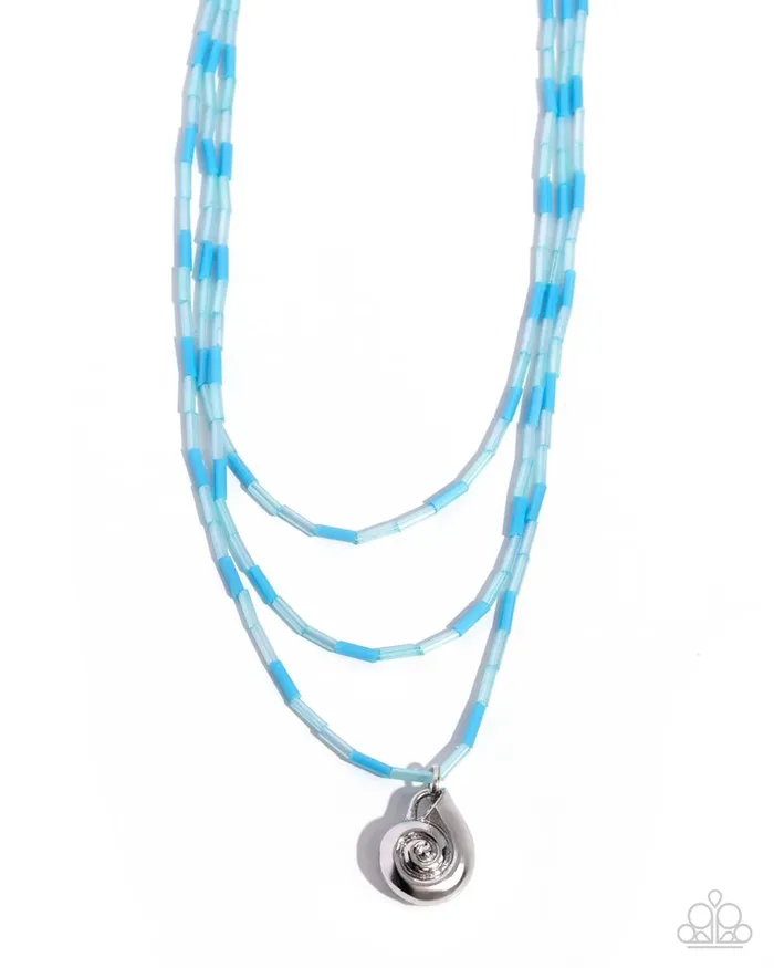 Necklaces Paparazzi Necklace Spiral Safari Blue Paparazzi Jewelry Necklaces Paparazzi Necklace Spiral Safari Blue Paparazzi Jewelry
