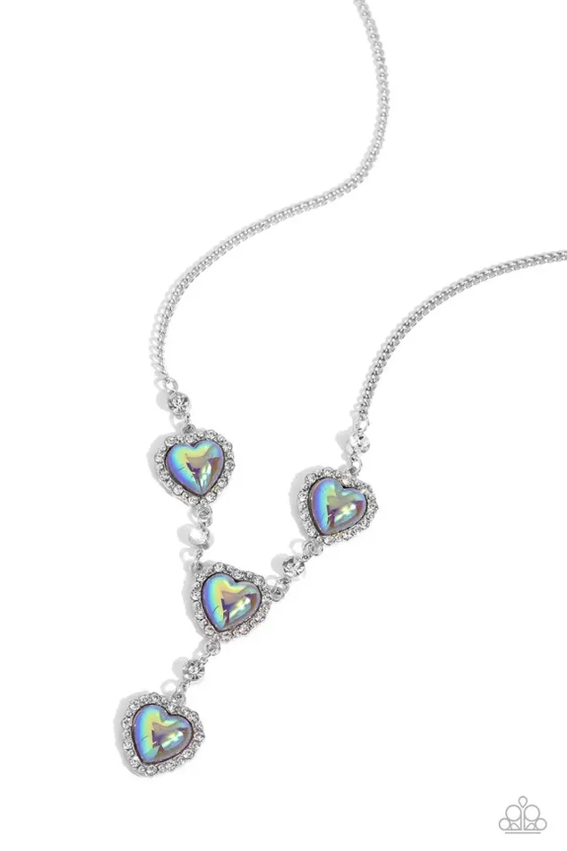 Necklaces Paparazzi Necklace Stuck On You Silver Paparazzi Jewelry Necklaces Paparazzi Necklace Stuck On You Silver Paparazzi Jewelry