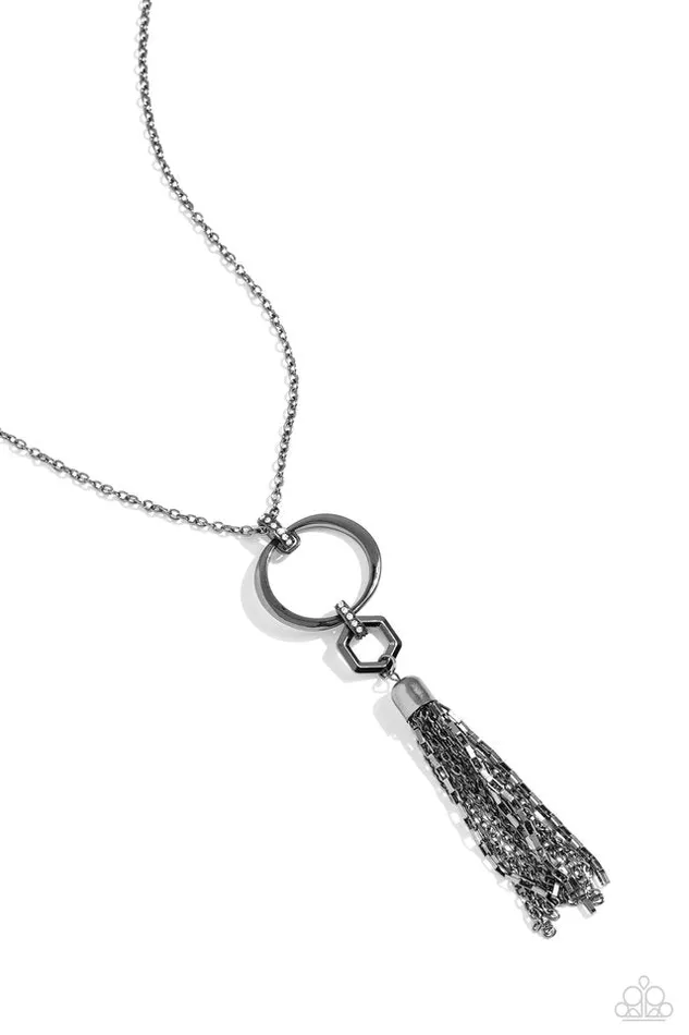 Necklaces Paparazzi Necklace Tassel Tune Black Paparazzi Jewelry Necklaces Paparazzi Necklace Tassel Tune Black Paparazzi Jewelry