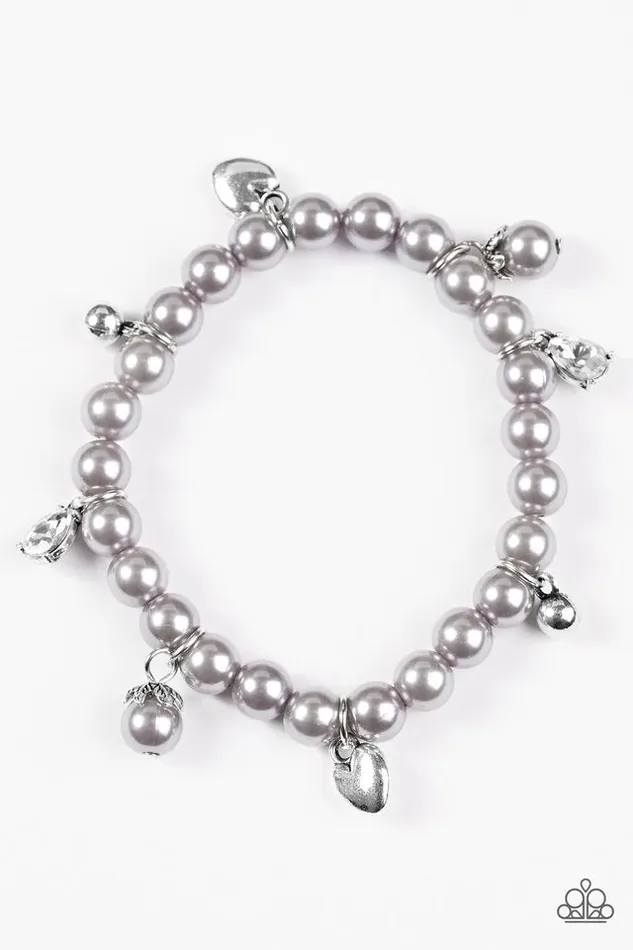 Paparazzi Bracelet Big Time Crush Silver Paparazzi Jewelry Bracelets