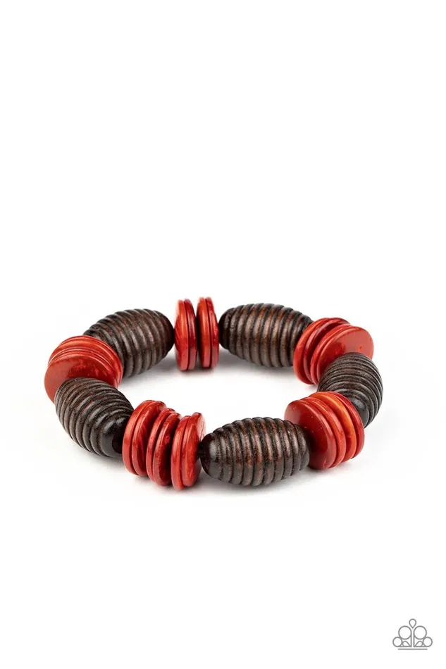 Paparazzi Bracelet Caribbean Castaway Red Paparazzi Jewelry Bracelets Paparazzi Bracelet Caribbean Castaway Red Paparazzi Jewelry Bracelets