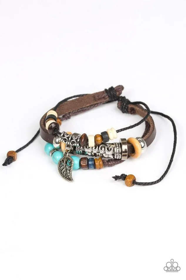 Paparazzi Bracelet Lets LEAF This Place Paparazzi Jewelry Bracelets