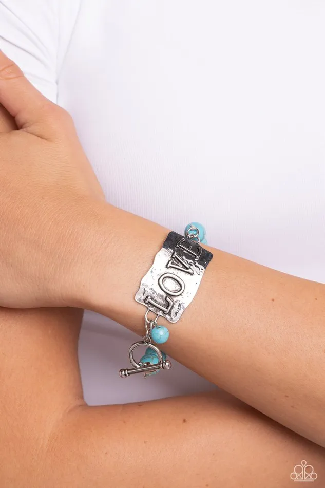Paparazzi Bracelet Lovely Stones Blue Paparazzi Jewelry Bracelets