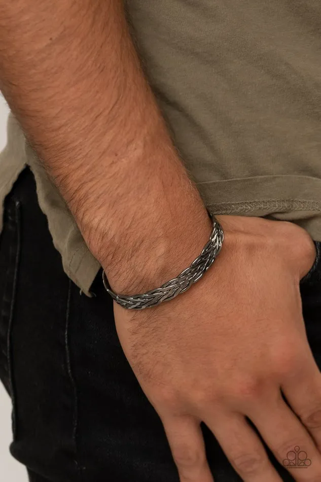 Paparazzi Bracelet Magnetic Maven Black Paparazzi Jewelry Bracelets