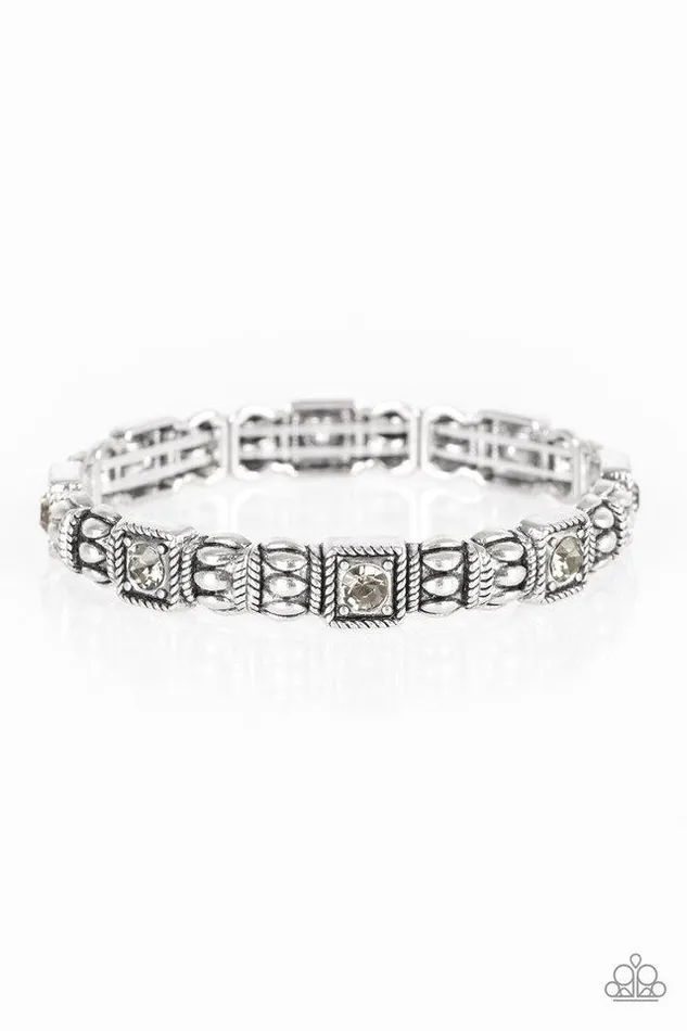 Paparazzi Bracelet Metro Marvelous Silver Paparazzi Jewelry Bracelets