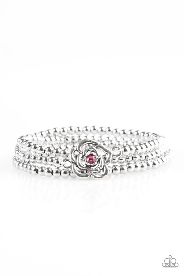 Paparazzi Bracelet Perennial Princess Pink Paparazzi Jewelry Bracelets
