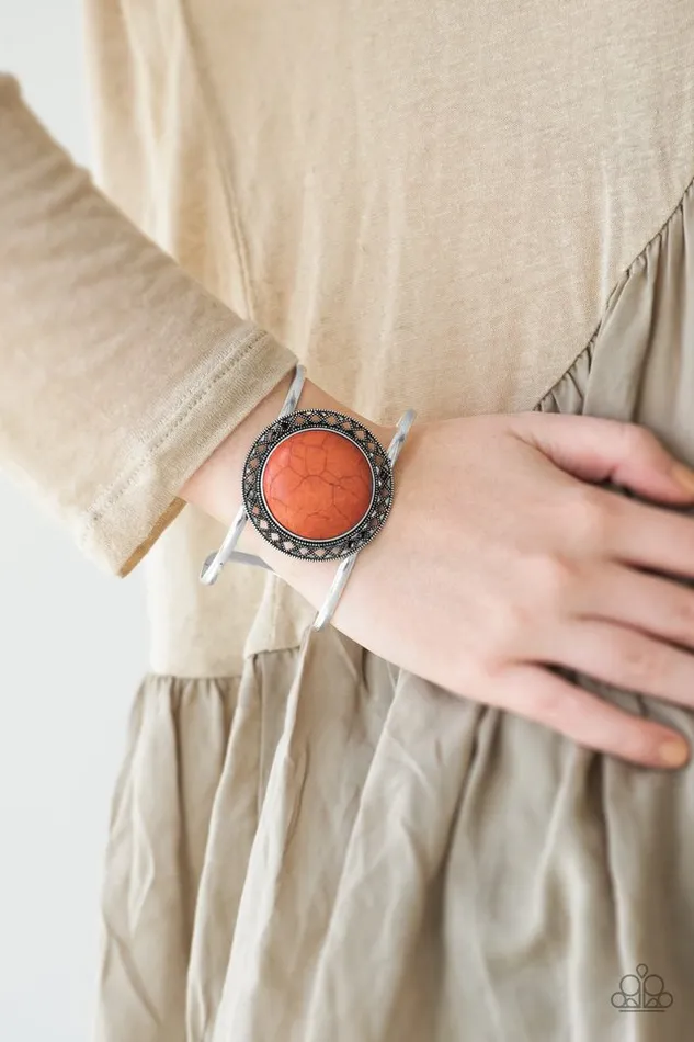 Paparazzi Bracelet RODEO Rage Orange Paparazzi Jewelry Bracelets