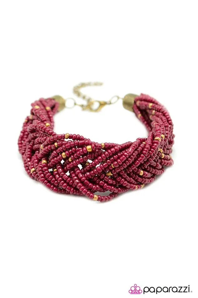 Paparazzi Bracelet The BEAD of Light Pink Paparazzi Jewelry Bracelets