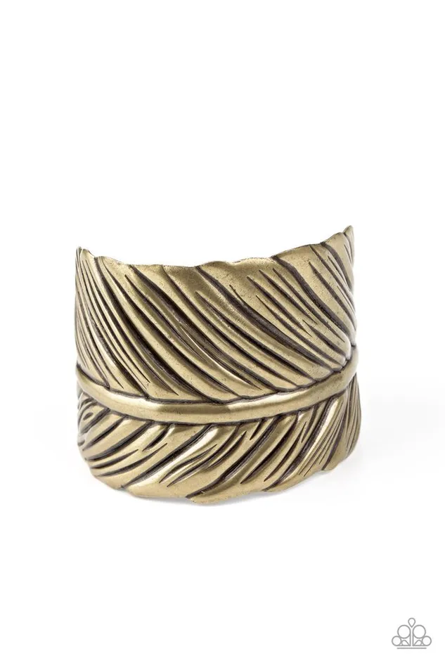 Paparazzi Bracelet Where Theres a QUILL Theres a Way Brass Paparazzi Jewelry Bracelets Paparazzi Bracelet Where Theres a QUILL Theres a Way Brass Paparazzi Jewelry Bracelets