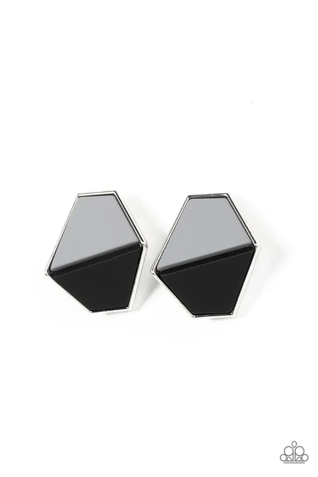 Paparazzi Earring Generically Geometric Black Paparazzi Jewelry Earrings Paparazzi Earring Generically Geometric Black Paparazzi Jewelry Earrings