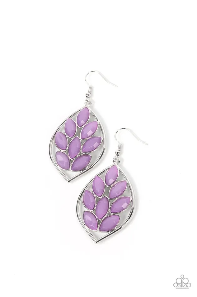Paparazzi Earring Glacial Glades Purple Paparazzi Jewelry Earrings Paparazzi Earring Glacial Glades Purple Paparazzi Jewelry Earrings