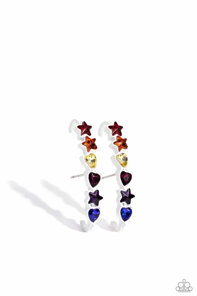 Paparazzi Earring In Good Shape Multi Paparazzi Jewelry Earrings Paparazzi Earring In Good Shape Multi Paparazzi Jewelry Earrings