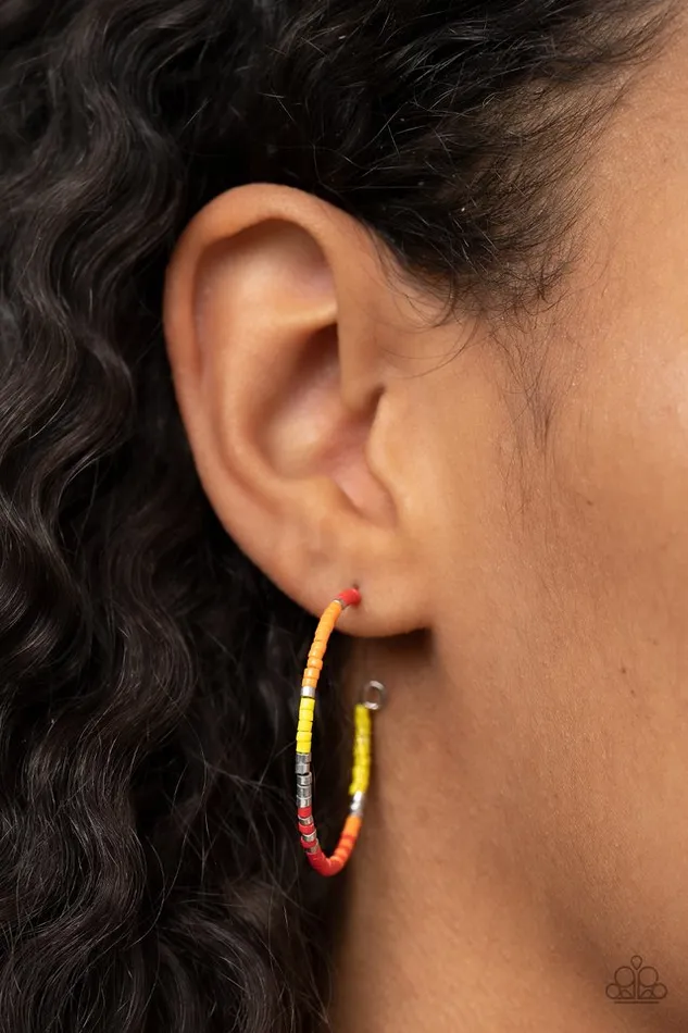 Paparazzi Earring Joshua Tree Tourist Multi Paparazzi Jewelry Earrings