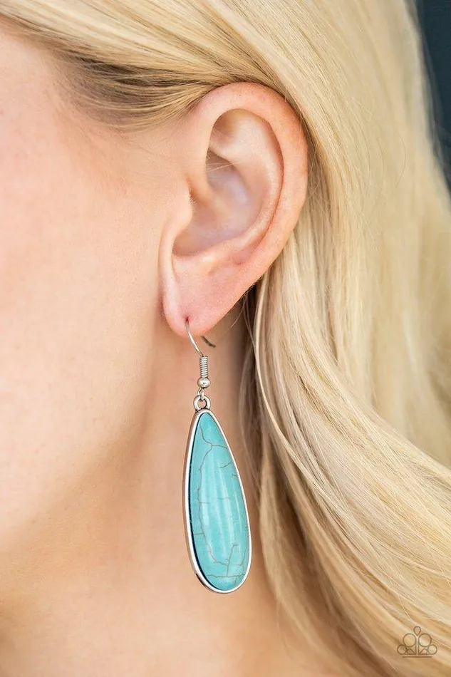 Paparazzi Earring Santa Fe Skies Blue Paparazzi Jewelry Earrings Paparazzi Earring Santa Fe Skies Blue Paparazzi Jewelry Earrings