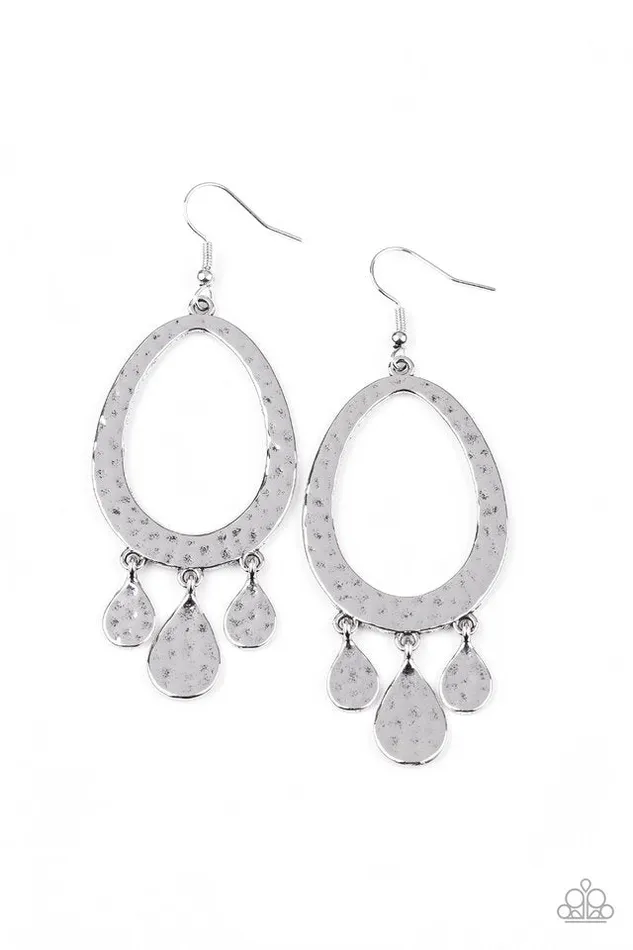 Paparazzi Earring Taboo Trinket Silver Paparazzi Jewelry Earrings Paparazzi Earring Taboo Trinket Silver Paparazzi Jewelry Earrings