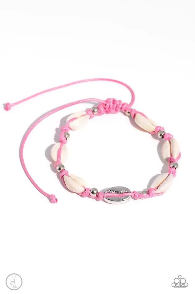 Paparazzi Jewelry Bracelets Paparazzi Bracelet Beachcomber Ballad Pink Paparazzi Jewelry Bracelets Paparazzi Bracelet Beachcomber Ballad Pink