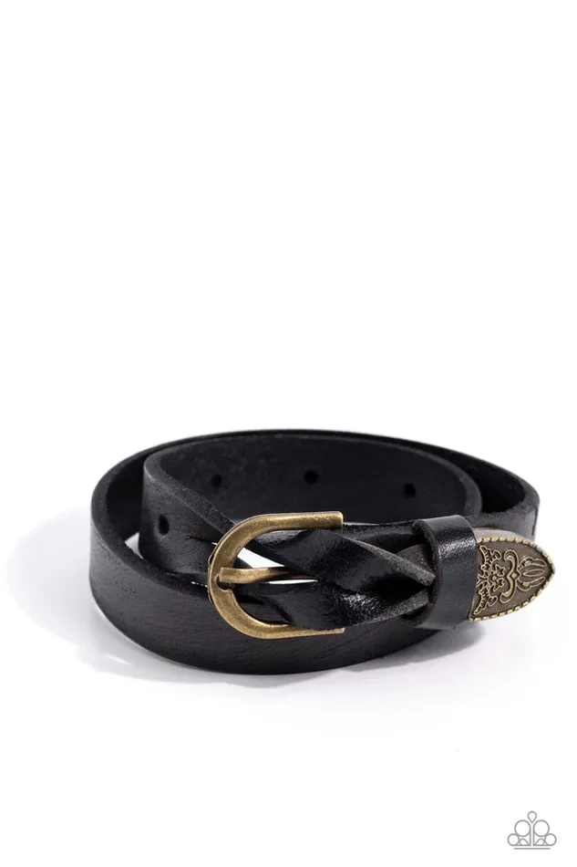 Paparazzi Jewelry Bracelets Paparazzi Bracelet Coat of Arms Couture Black Paparazzi Jewelry Bracelets Paparazzi Bracelet Coat of Arms Couture Black