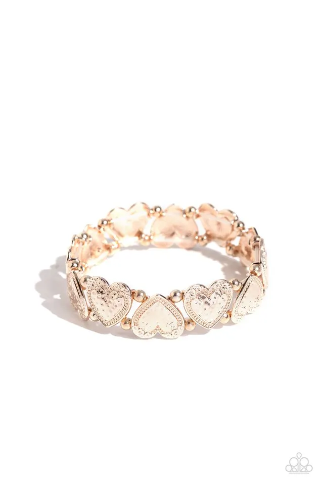 Paparazzi Jewelry Bracelets Paparazzi Bracelet Date Night Deluxe Rose Gold Paparazzi Jewelry Bracelets Paparazzi Bracelet Date Night Deluxe Rose Gold