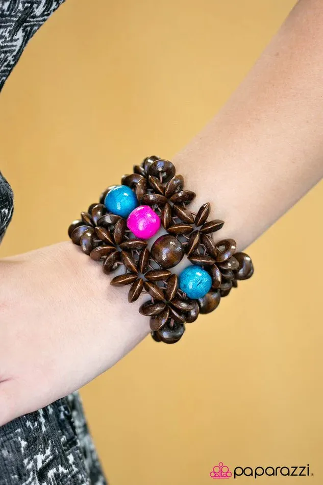 Paparazzi Jewelry Bracelets Paparazzi Bracelet Here Today Gone ToMAUI Multi