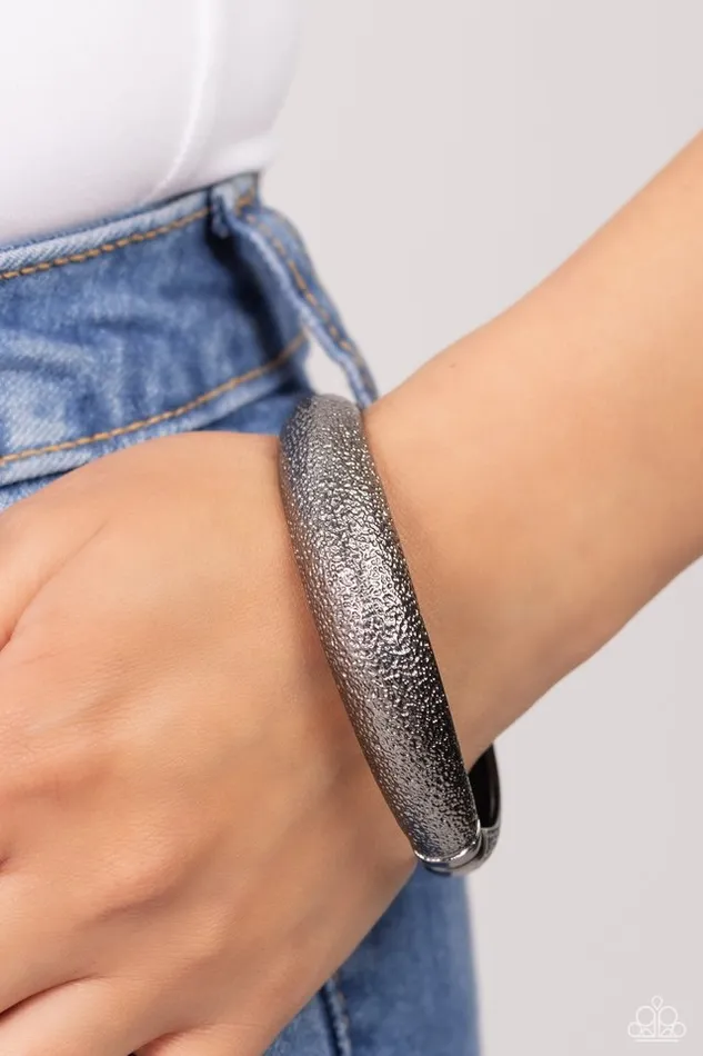 Paparazzi Jewelry Bracelets Paparazzi Bracelet Rippling Reunion Black