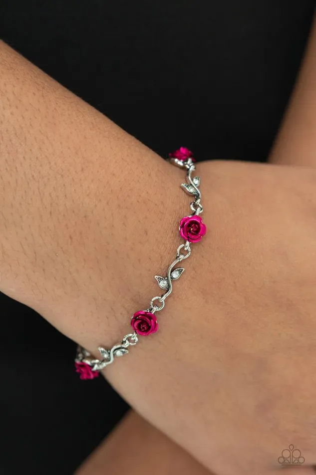 Paparazzi Jewelry Bracelets Paparazzi Bracelet Roses Supposes Pink