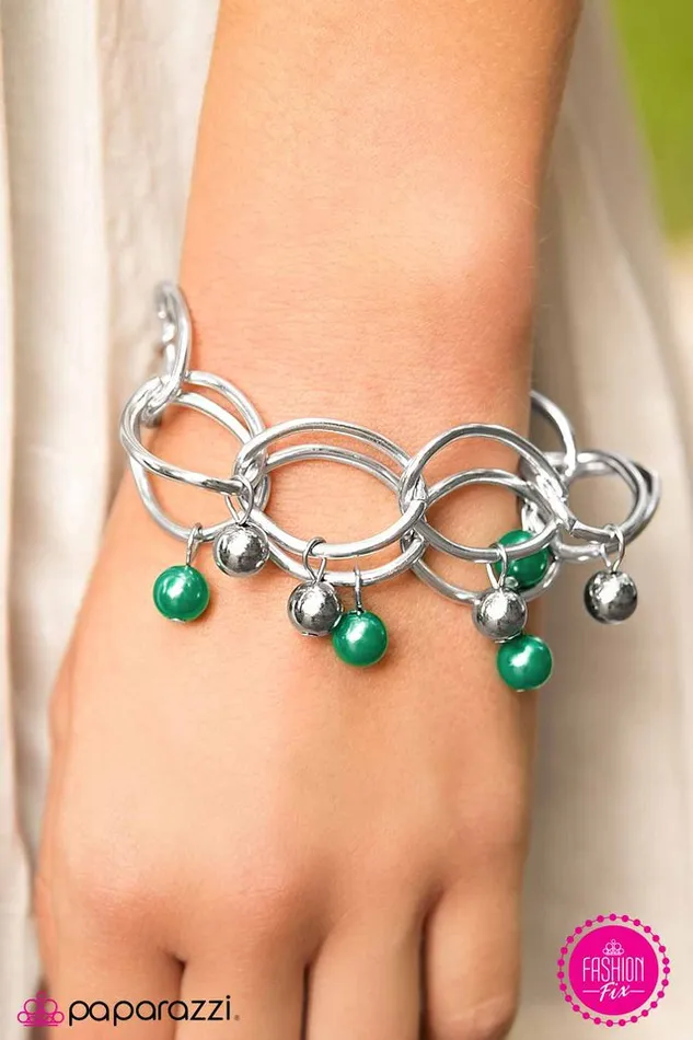 Paparazzi Jewelry Bracelets Paparazzi Bracelet Seasons Change Green