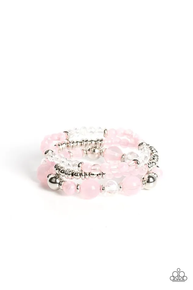 Paparazzi Jewelry Bracelets Paparazzi Bracelet Shoreside Stroll Pink Paparazzi Jewelry Bracelets Paparazzi Bracelet Shoreside Stroll Pink
