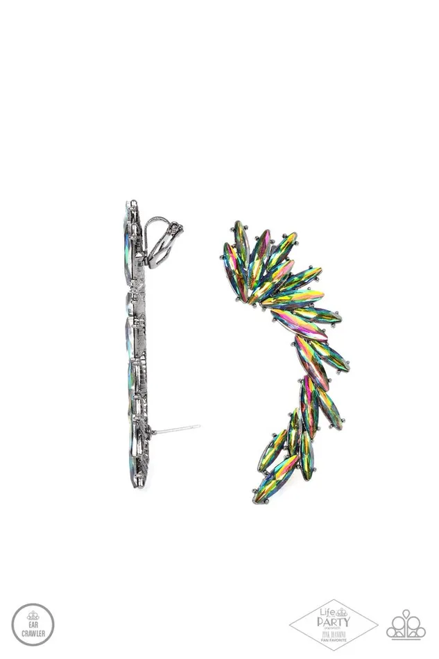 Paparazzi Jewelry Earrings Paparazzi Earring Because ICE Said So Multi Paparazzi Jewelry Earrings Paparazzi Earring Because ICE Said So Multi