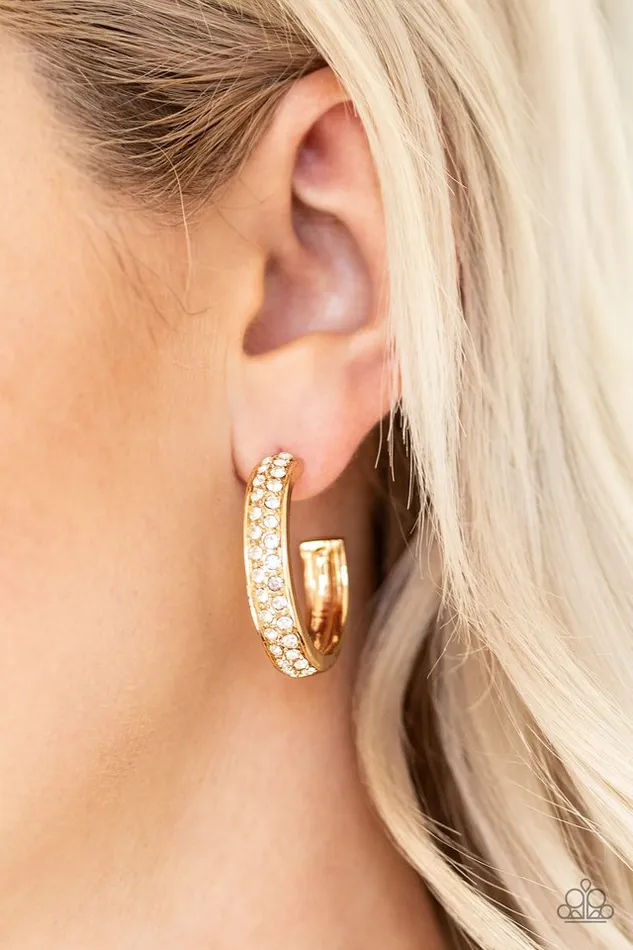 Paparazzi Jewelry Earrings Paparazzi Earring Cash Flow Gold
