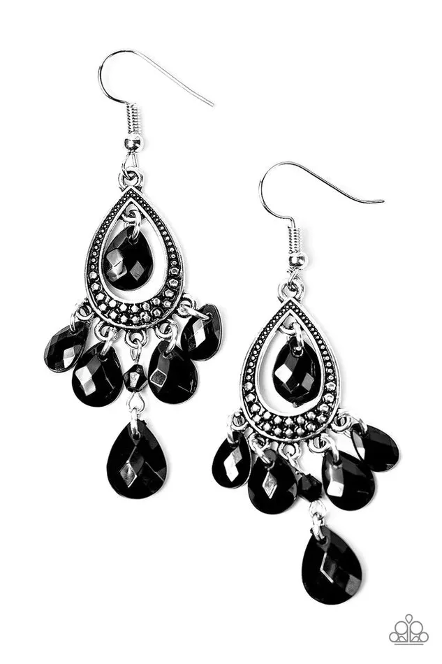 Paparazzi Jewelry Earrings Paparazzi Earring Enjoy The Wild Things Black