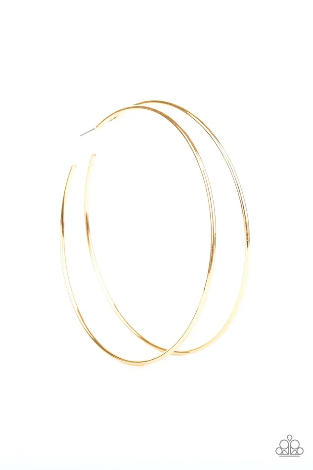 Paparazzi Jewelry Earrings Paparazzi Earring Extra Extra Gold