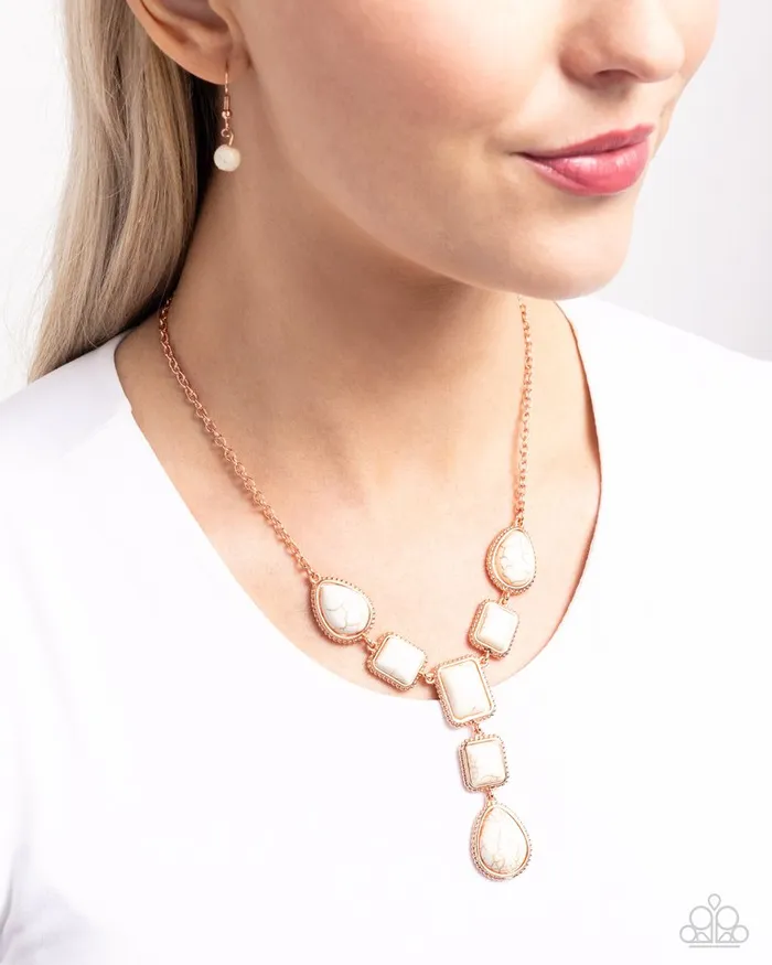 Paparazzi Jewelry Necklaces Paparazzi Necklace Defaced Deal Copper