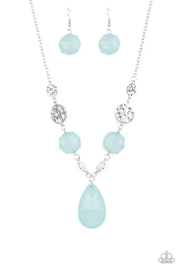 Paparazzi Jewelry Necklaces Paparazzi Necklace DEW What You Wanna DEW Blue Paparazzi Jewelry Necklaces Paparazzi Necklace DEW What You Wanna DEW Blue