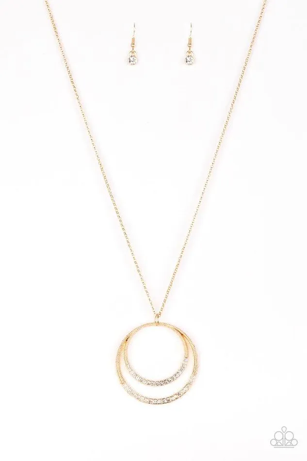 Paparazzi Jewelry Necklaces Paparazzi Necklace Front and EPICENTER Gold