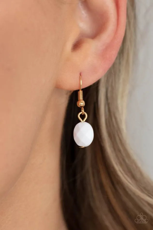 Paparazzi Jewelry Necklaces Paparazzi Necklace Glossy Glamorous White Paparazzi Jewelry Necklaces Paparazzi Necklace Glossy Glamorous White