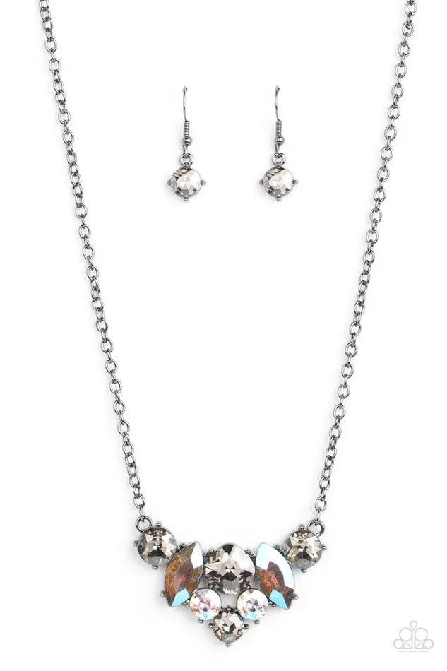 Paparazzi Jewelry Necklaces Paparazzi Necklace Lavishly Loaded Black Paparazzi Jewelry Necklaces Paparazzi Necklace Lavishly Loaded Black