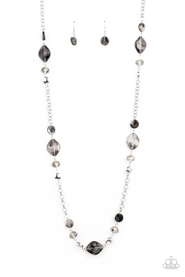 Paparazzi Jewelry Necklaces Paparazzi Necklace LightScattering Luminosity Black Paparazzi Jewelry Necklaces Paparazzi Necklace LightScattering Luminosity Black