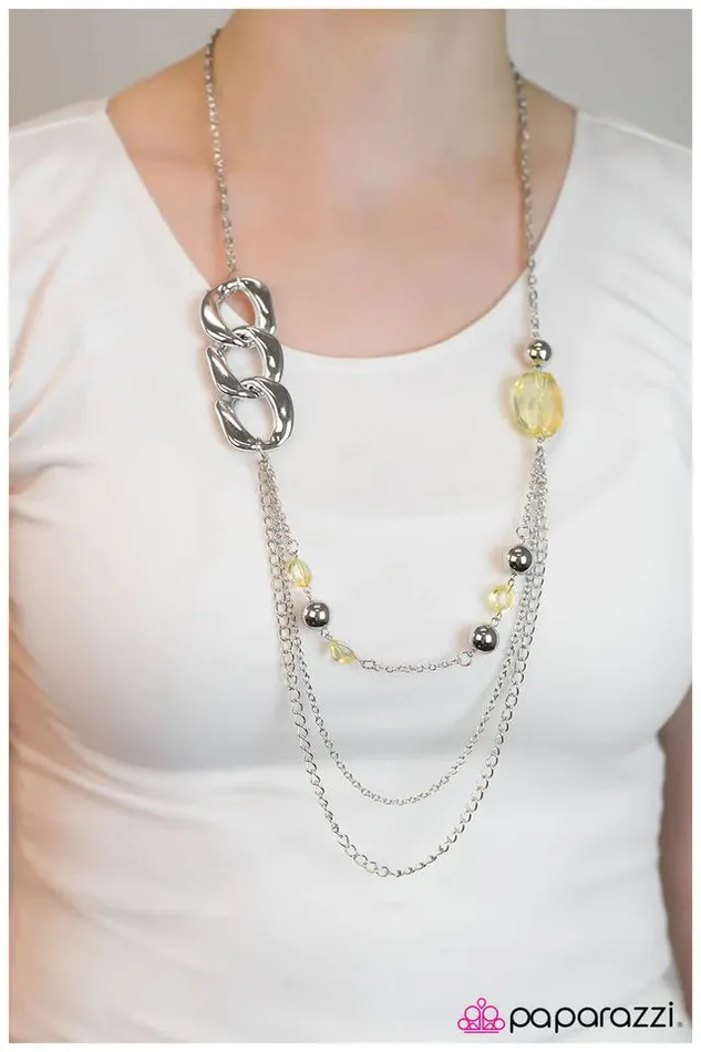 Paparazzi Jewelry Necklaces Paparazzi Necklace May I Suggest Yellow